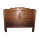 1950s oak headboard