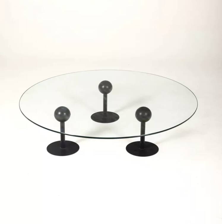 Pepper young coffee table by Starck, Disform, 1978
