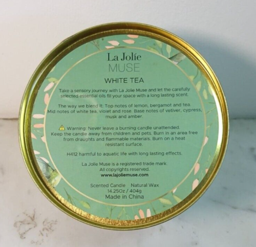 Boîte à thé la jolie muse