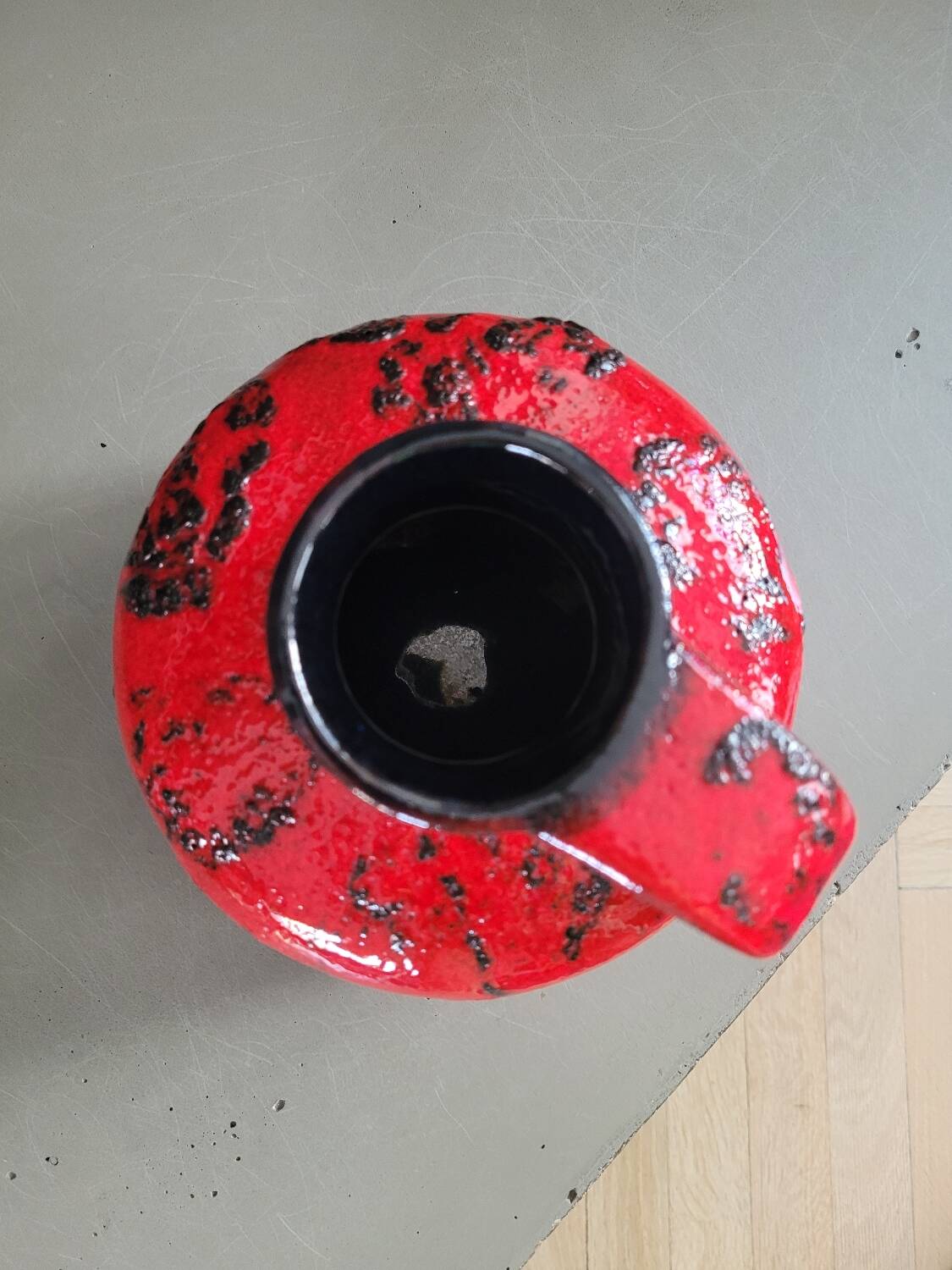 West Germany Handled Vase