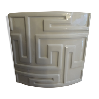 Vase blanc néo classique