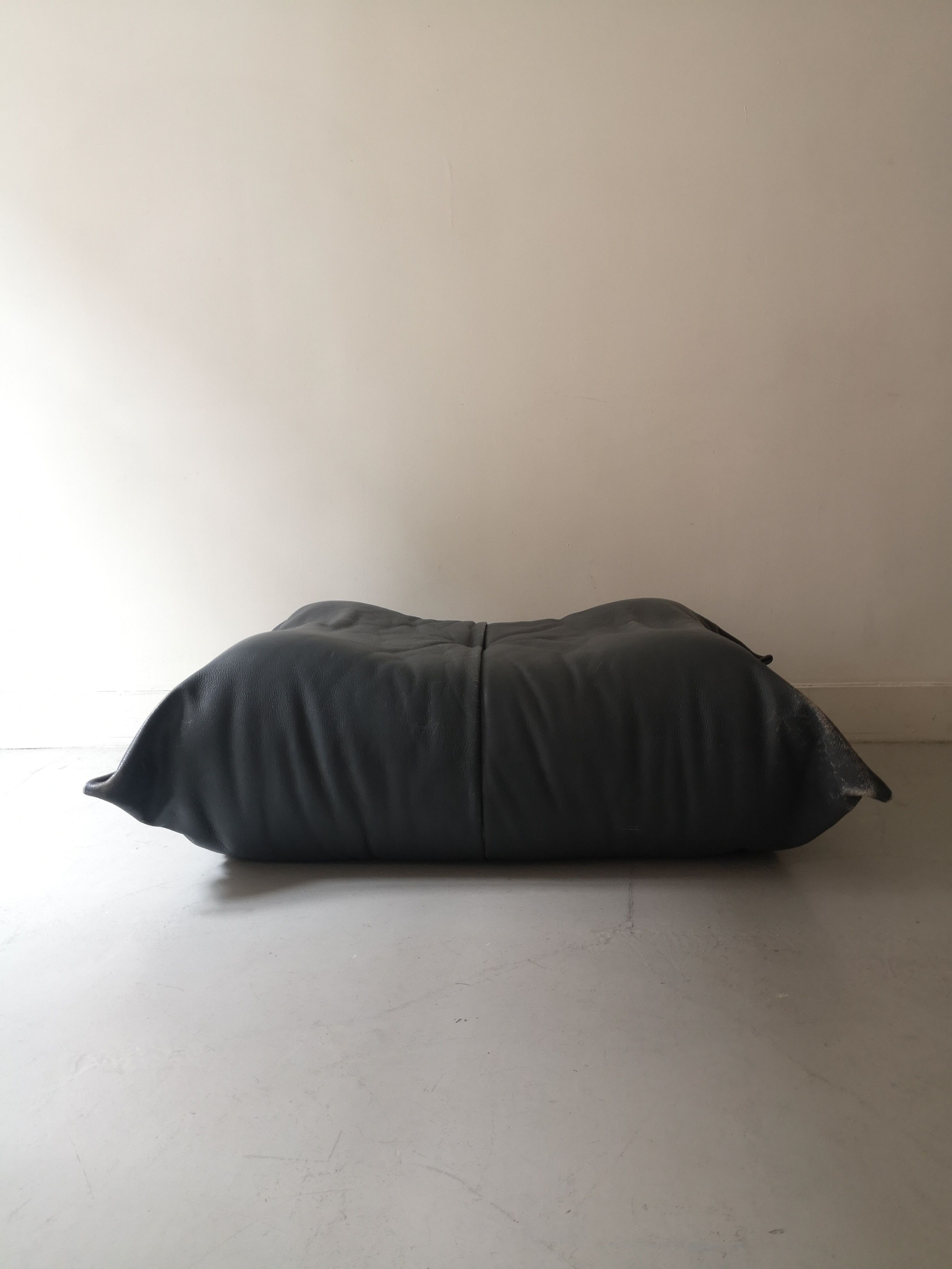 Ligne Roset heating and pouf ensemble, 1970