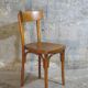 Série de 6 chaises Thonet 1960 bistrot