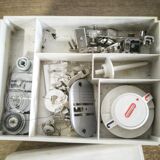 Vintage sewing machine console