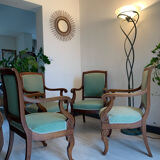 Fauteuils de style signés