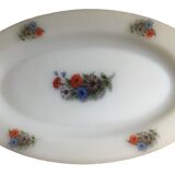 Oval dish Arcopal pattern Petunia 23x36cm