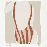 Female figure giclee art print, 50x70cm