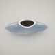 Vase en porcelaine Virebent – paysage minimaliste, France, années 1970