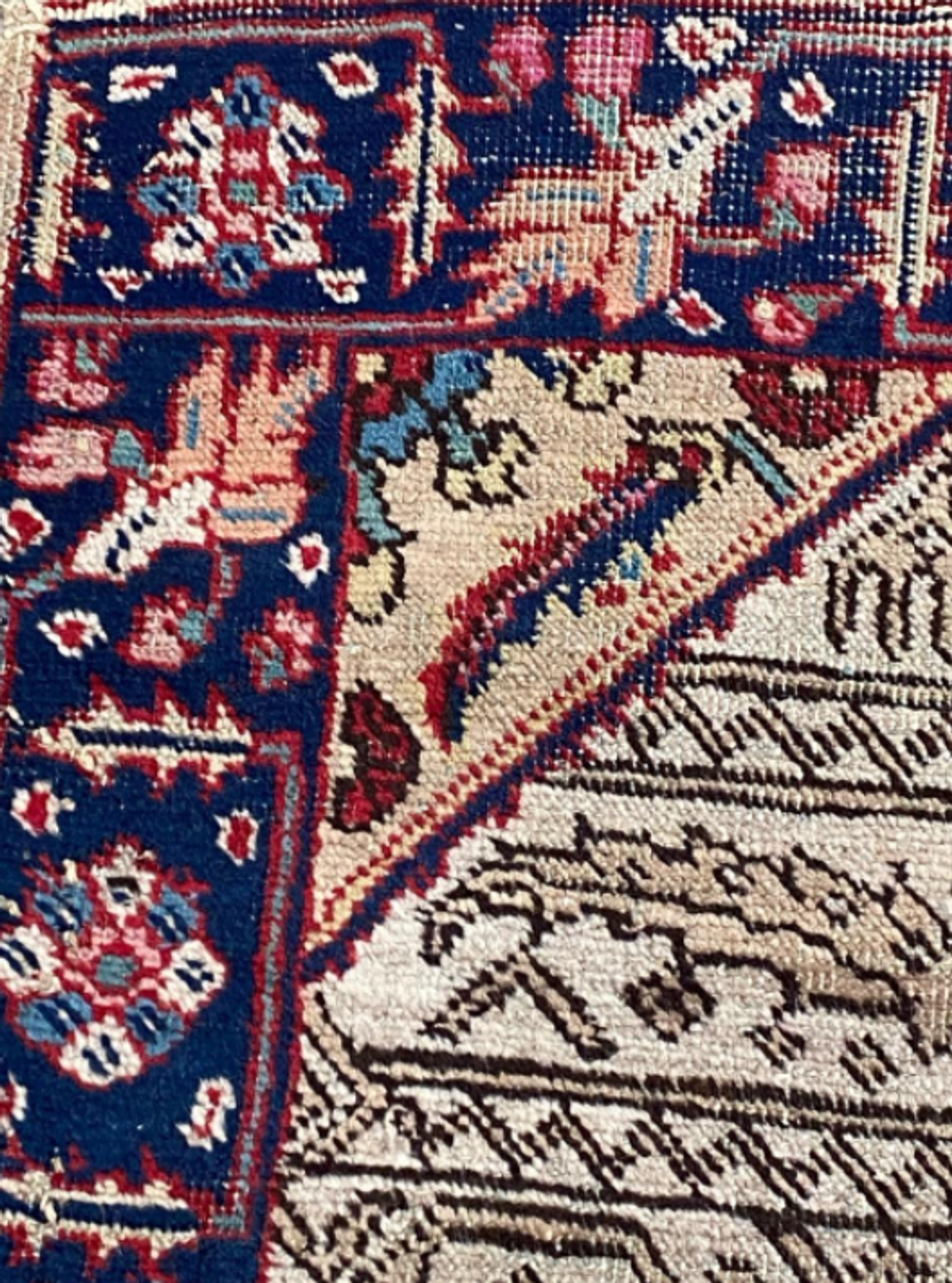 Tapis Tabriz antique 126x76cm