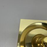 Rare Brass Pop Art Metal Wall Light by Klaus Hempel for Kaiser Leuchten, 1970s