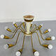 Antique 12-light Sputnik spider pendant lamp from the 60s