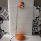 Orange eye ball lamp, space age, Eichoff, Germany, 1960-70