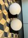 Pair of space age Amilux wall lights