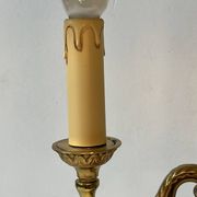 Lampe bouillotte Lucien Gau Paris en bronze doré