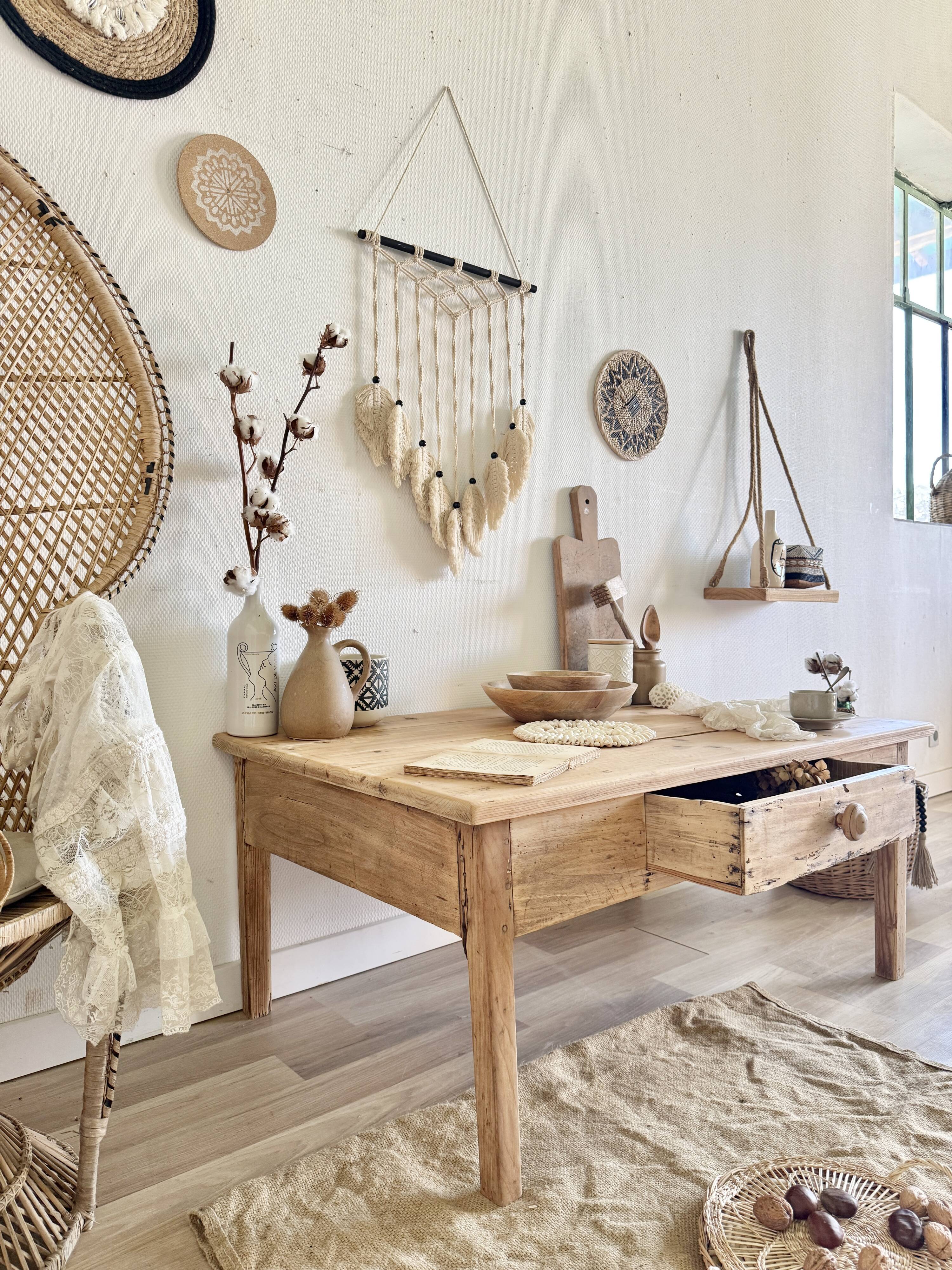 Table basse de ferme