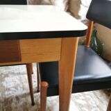 Wood and Formica table, 1950s