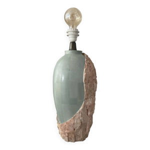 pied de lampe vintage - marbre