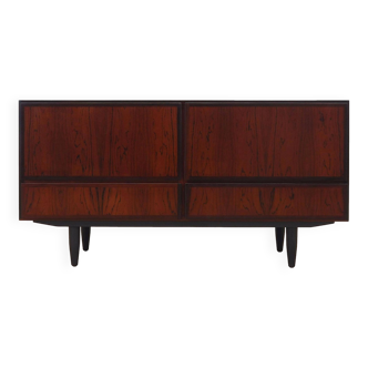 Rosewood chest of drawers, Danish design, 1970s, manufacturer: Omann Jun