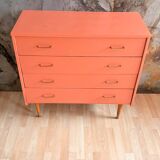 Vintage terracotta commode