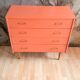 Vintage terracotta commode