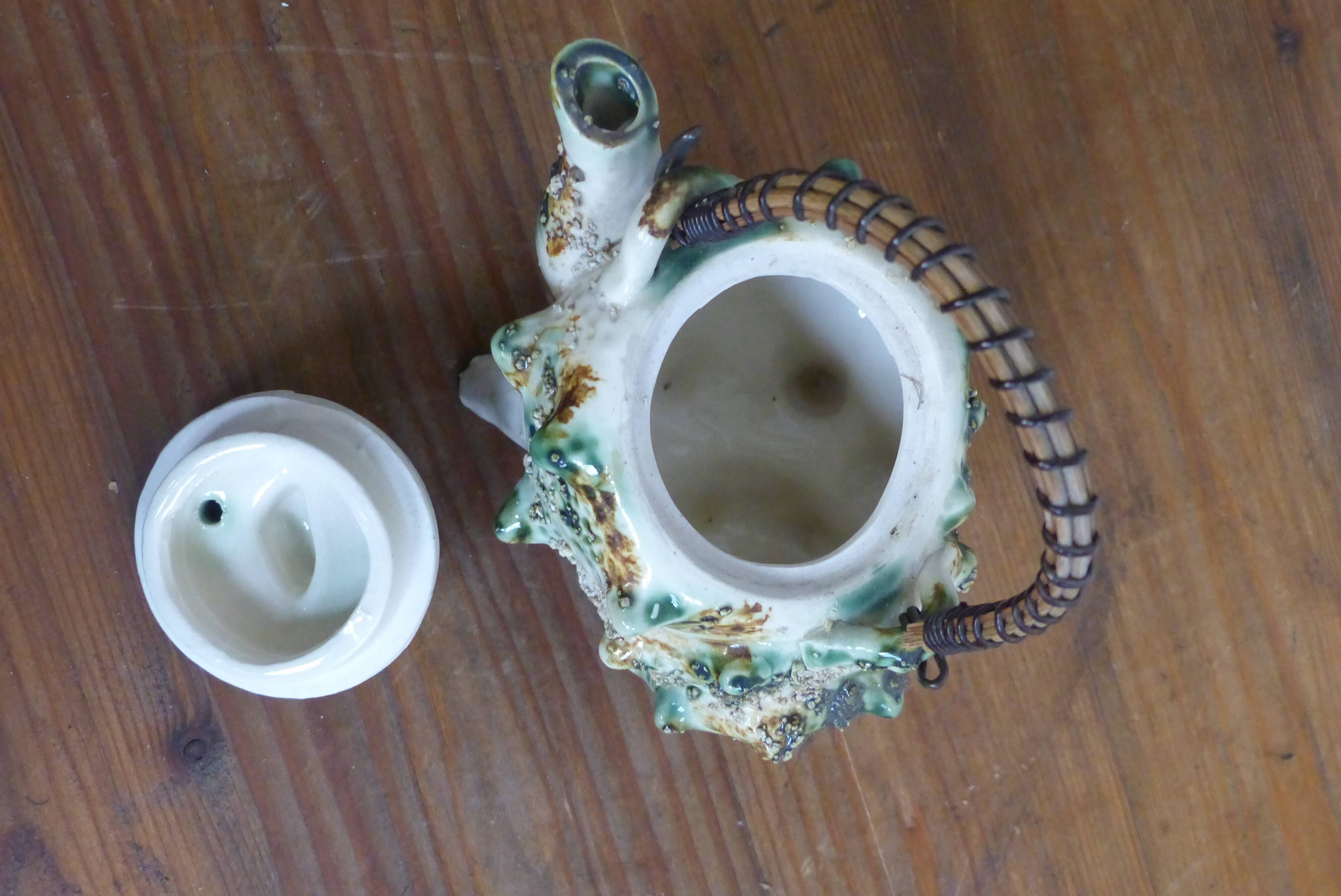 Vintage ceramic teapot