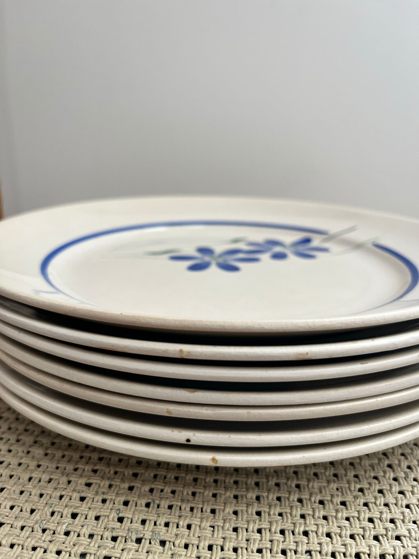 7 dinner plates