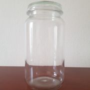 Excelsior glass jar