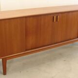 Deens design sideboard 'Oksendrup' | 220 cm - teak sideboard