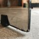 Glass coffee table