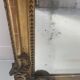 Louis XV style mirror in wood and gilded stucco, 19th century