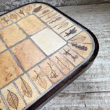 Capron “herbarium” oval coffee table