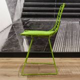 ARPER Leaf sled chair in green
