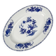 Oval dish "Grand bouquet", Boch brothers, La Louvière, Belgium, 1920