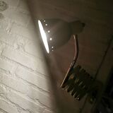 1970s metal scissors lamp