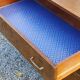 Vintage chest of drawers from the 50s/60s in oak 4 drawers feet bobbin