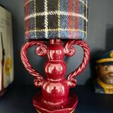Ceramic "Tartan" lamp - 1960.