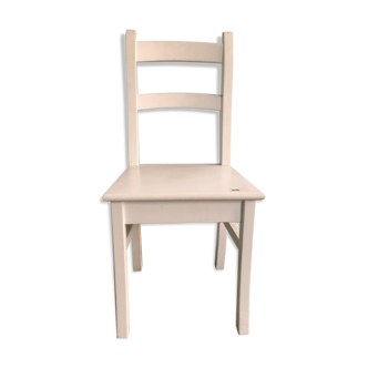 Dauphine Flamant painted oak chair