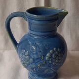 Blue pitcher