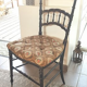Chaise noircie Napoléon III