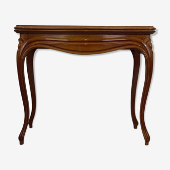 Game table, Louis XV style, Napoleon III era, Circa 1870