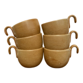 Lot de 6 tasses en grès