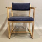 Duo of "Scandinavian Design" armchairs 1960.