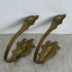 Bronze coat hooks