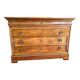 Commode style Louis-Philippe en bois massif