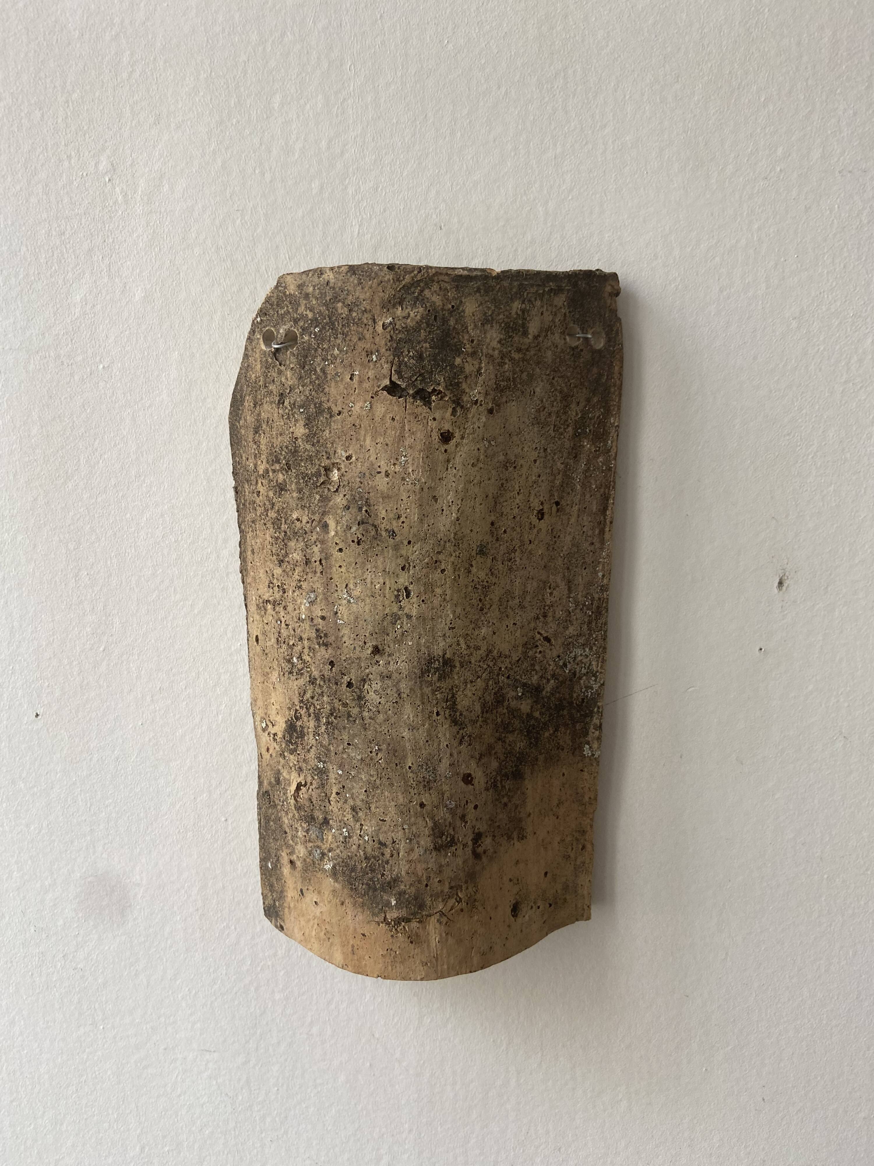 Terracotta wall lamp