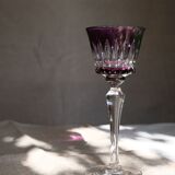 6 verres Baccarat Modèle Piccadilly en cristal doublé de couleurs