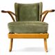 Fauteuil vintage / fauteuil club / fauteuil knoll antimott