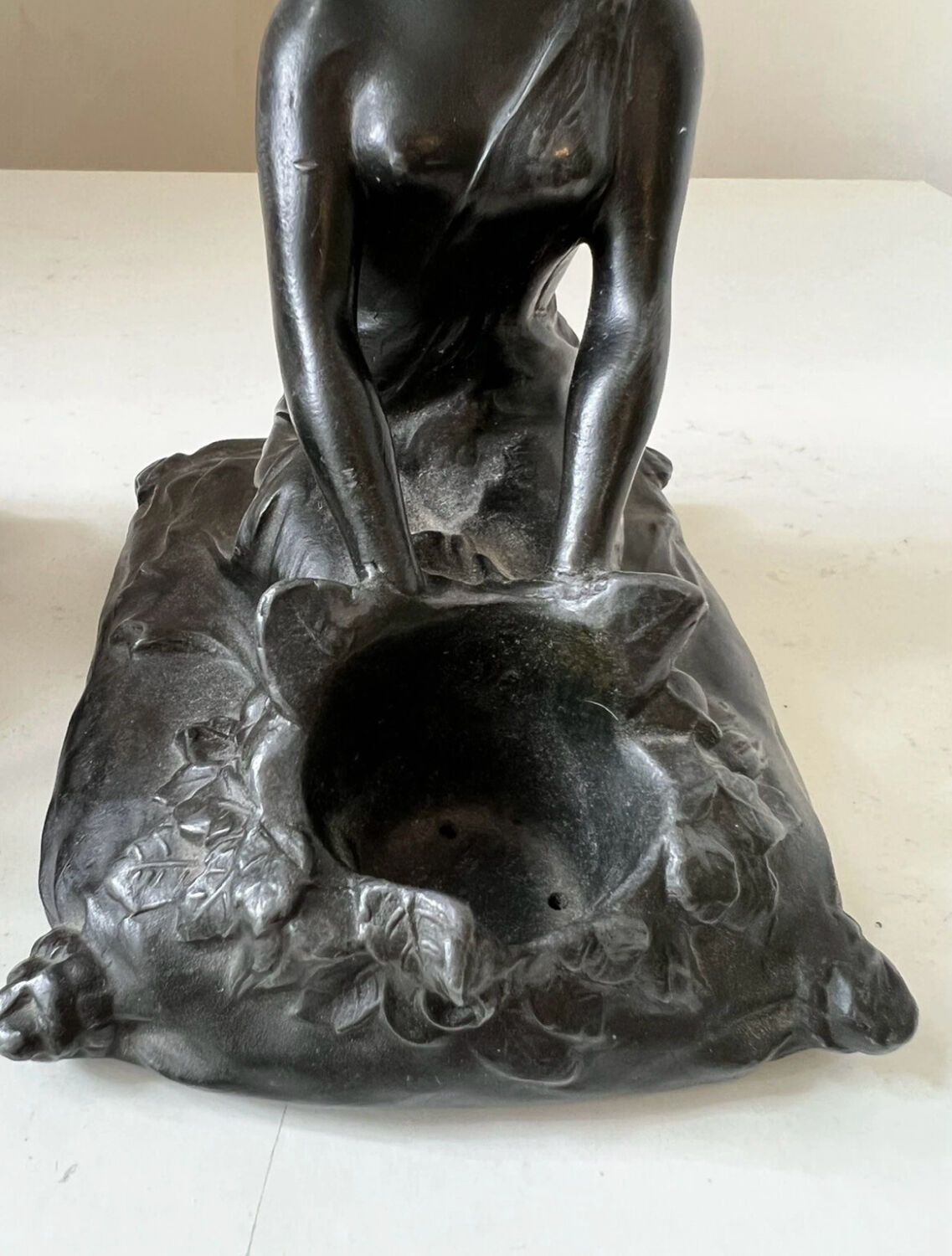 Serre-livres Art nouveau régule Femme orient 1900