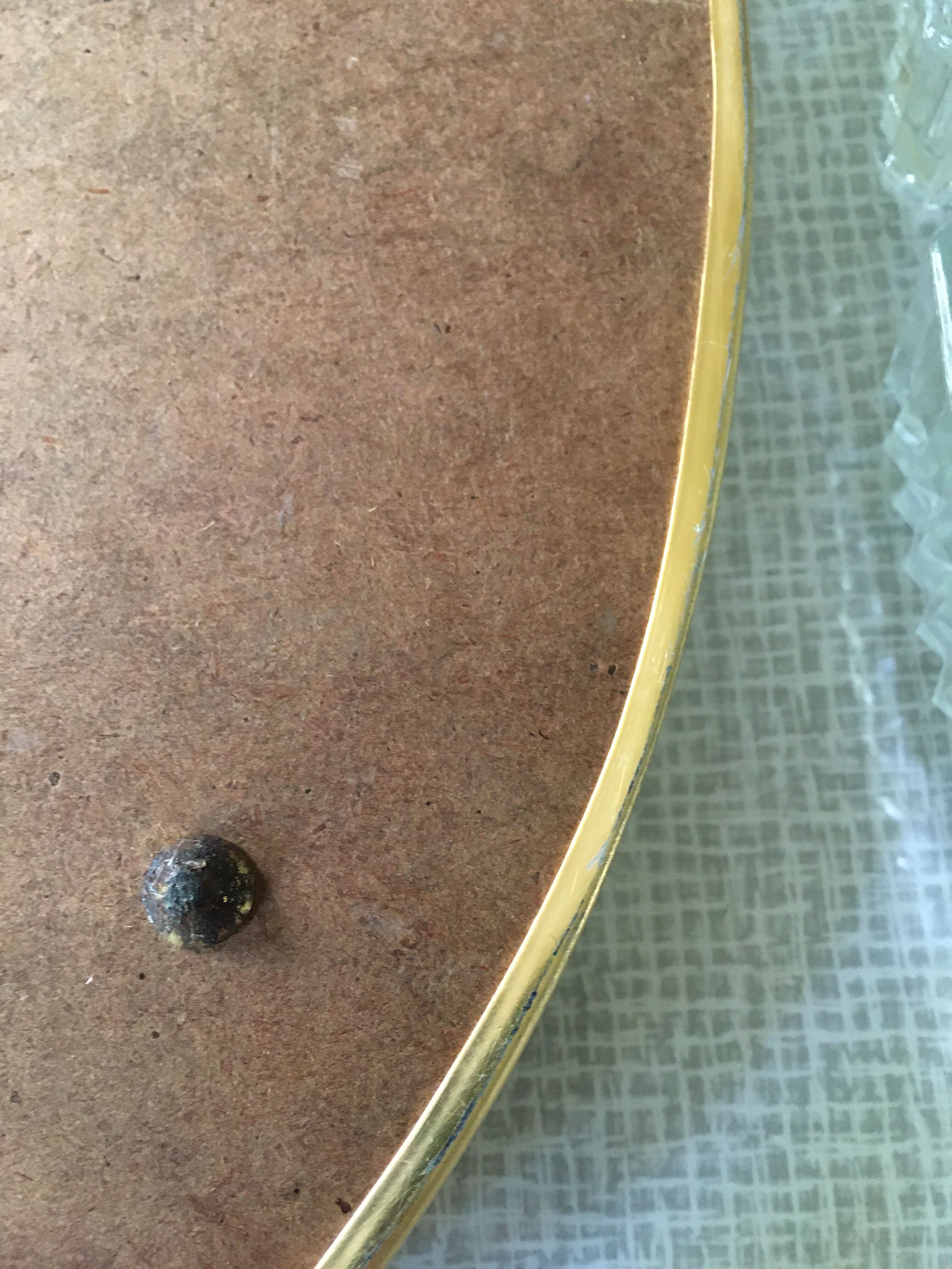 Servant tray, art deco center