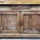 Antique buffet in solid cherry wood